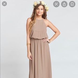 Show Me Your Mumu Heather Halter Dress